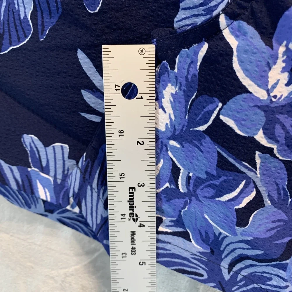 Polo Ralph Lauren Men's Swim Trunks XL Traveler Blue Floral‎ Pockets Mesh Liner